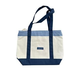 Vineyard Vines University Kentucky UK Wildcats Zip Canvas Tote Bag